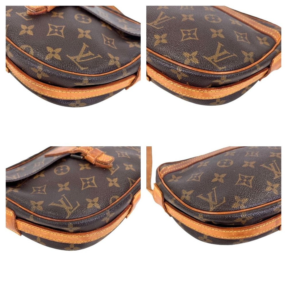 Authentic Louis Vuitton Crossbody Bag Jeunefille PM Monogram Used LV Handbag - Picture 9 of 16